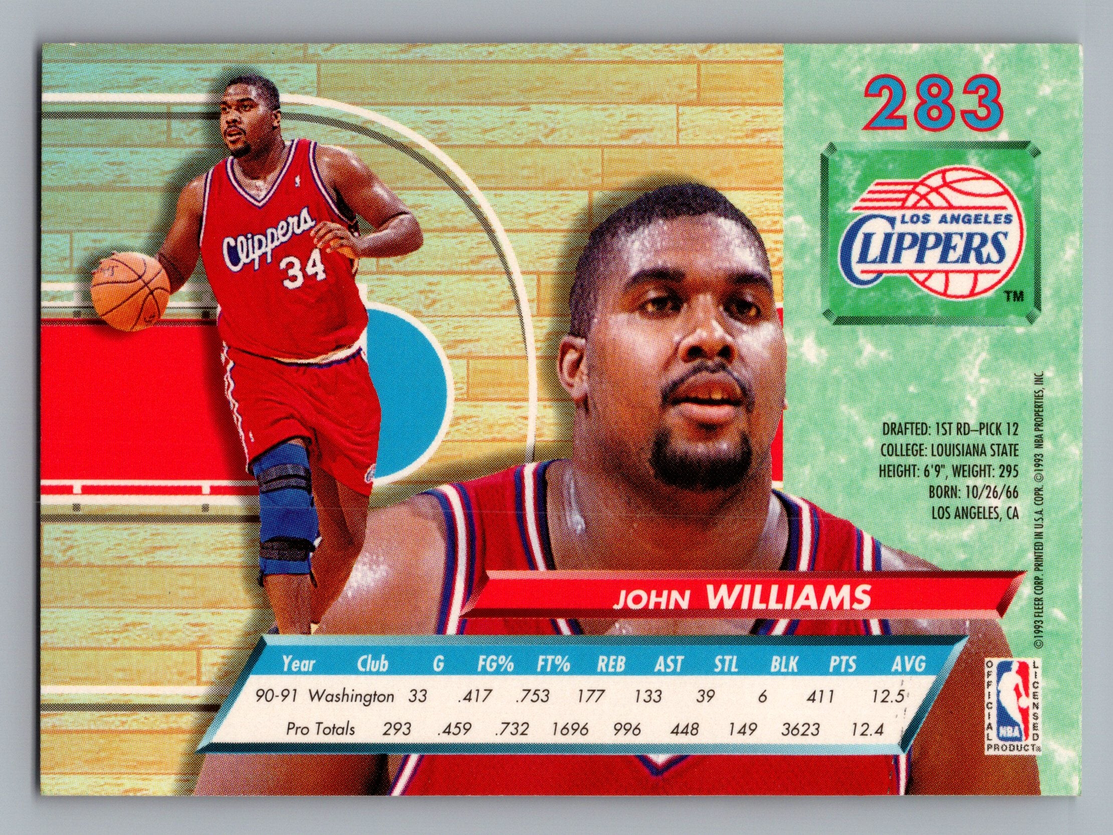 1992-93 Ultra #283 John Williams