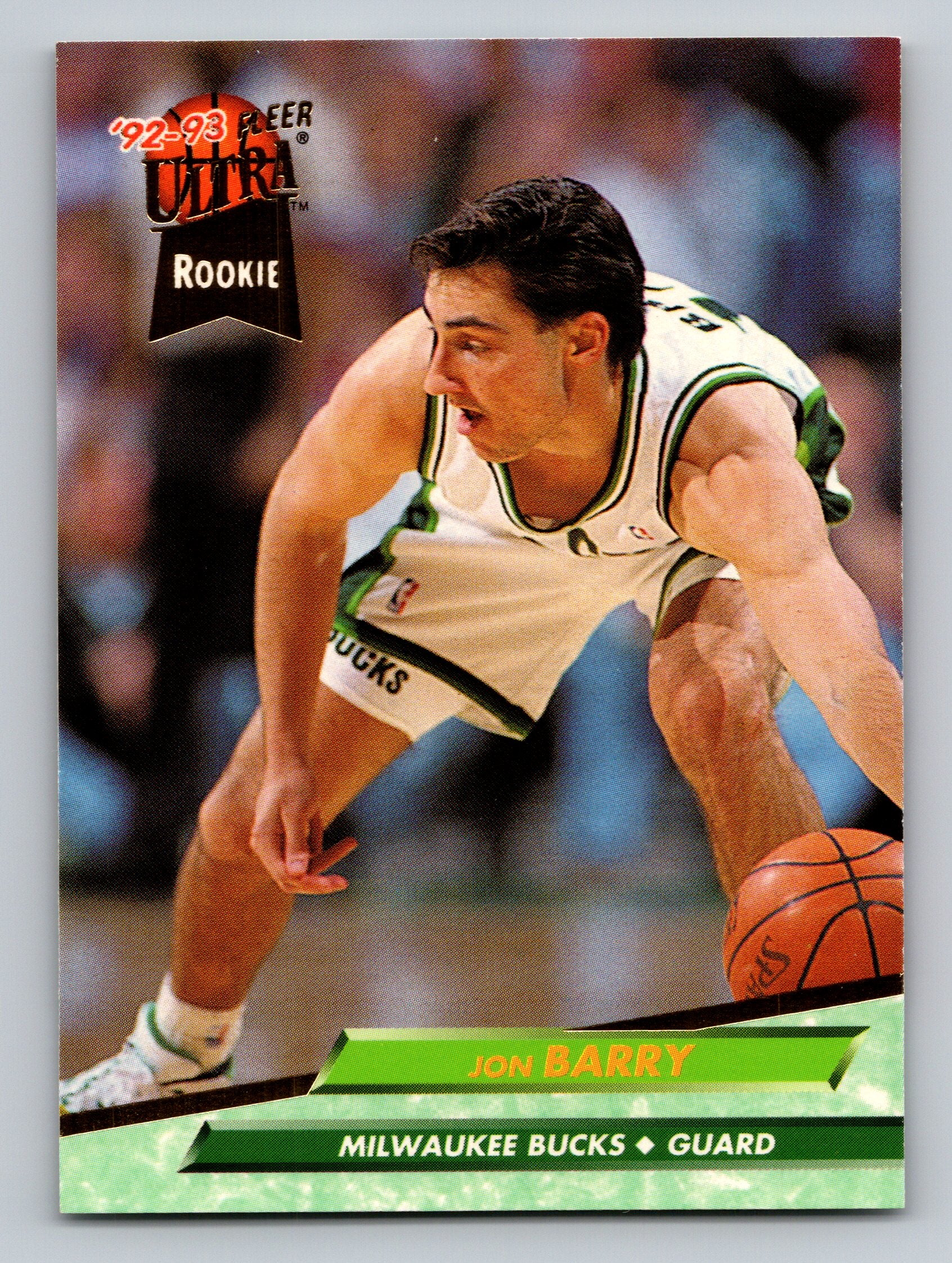 1992-93 Ultra #296 Jon Barry