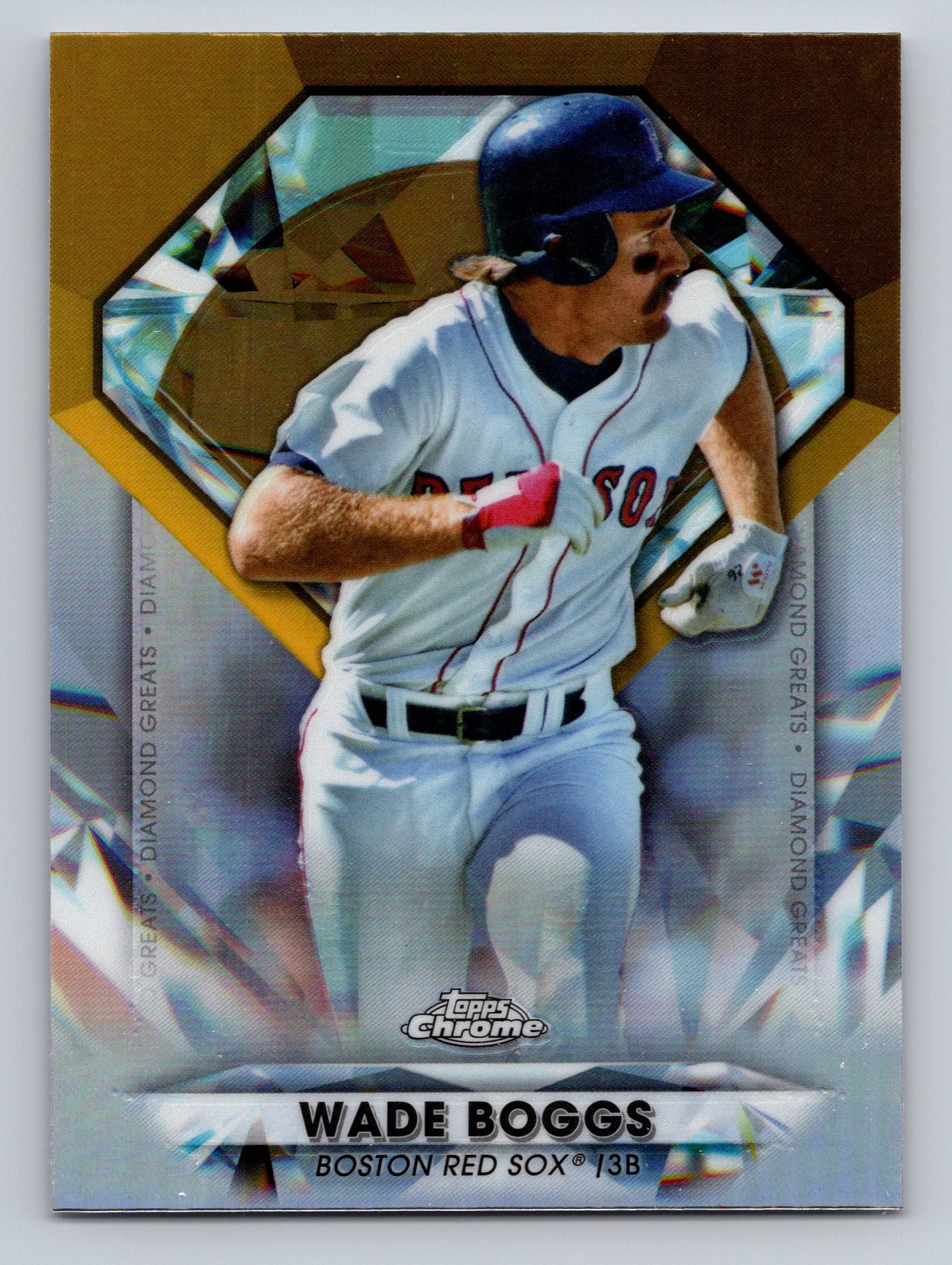 2022 Topps Chrome Update #DGC-29 Wade Boggs Diamond Greats Die Cuts