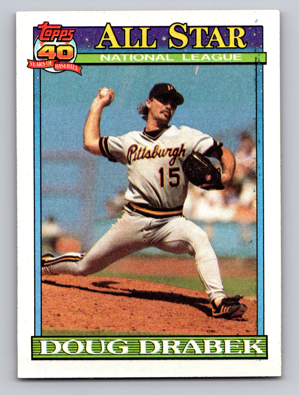 1991 Topps Micro #405 Doug Drabek