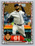 2023 Topps Holiday #H115 Eduardo Rodriguez Metallic