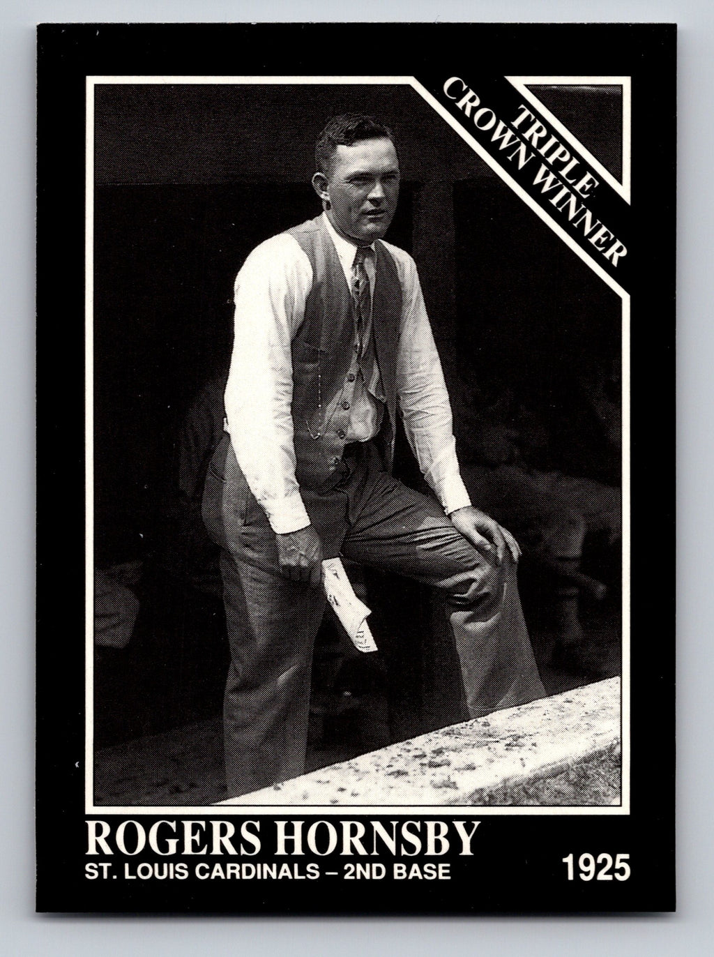1992 Conlon Collection TSN #527 Rogers Hornsby