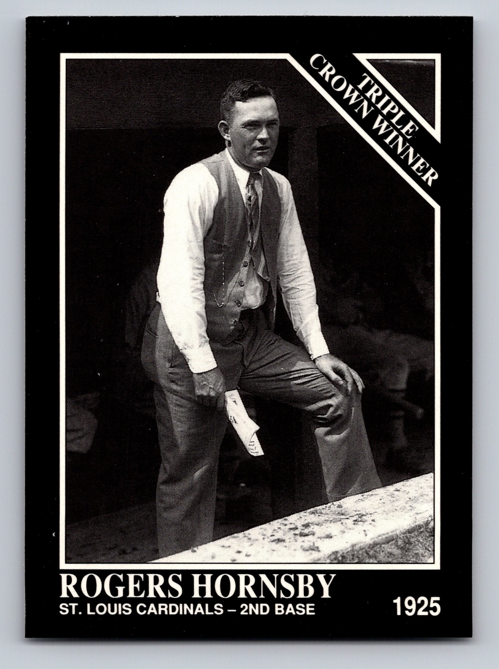 1992 Conlon Collection TSN #527 Rogers Hornsby
