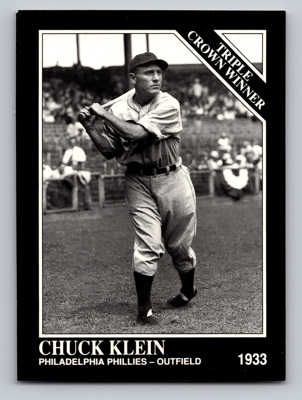 1992 Conlon Collection TSN #531 Chuck Klein