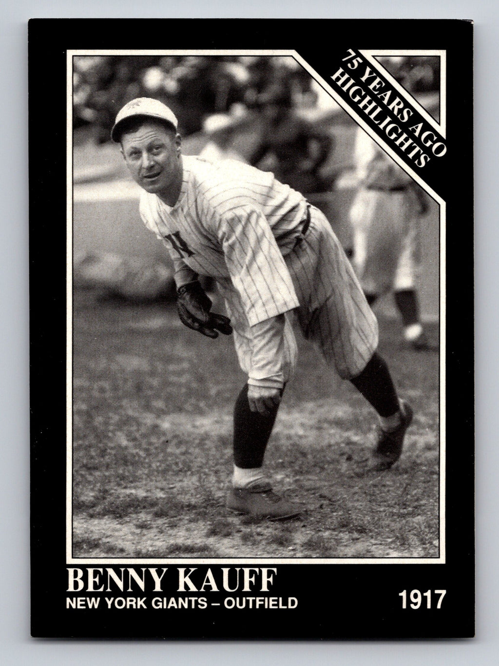 1992 Conlon Collection TSN #484 Benny Kauff