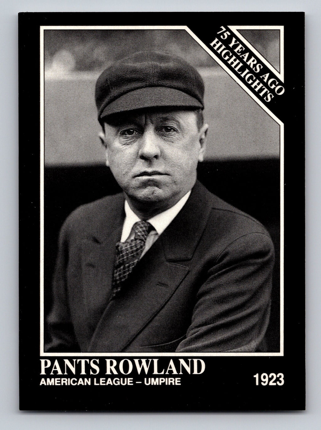 1992 Conlon Collection TSN #485 Pants Rowland