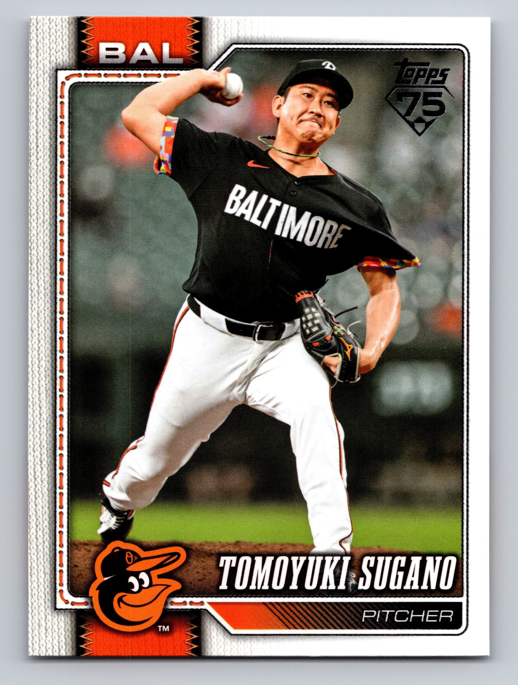 2026 Topps #185 Tomoyuki Sugano