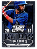 2014 Panini Prizm Perennial Draft Picks #4 Ti'Quan Forbes 2014 Draft Class