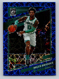 2021-22 Donruss Optic #107 Miles Bridges Blue Velocity
