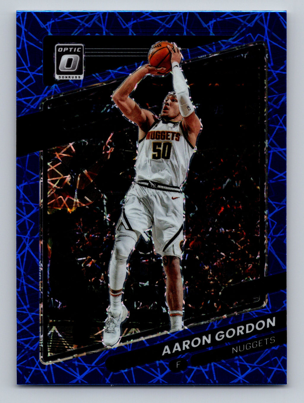 2021-22 Donruss Optic #140 Aaron Gordon Blue Velocity