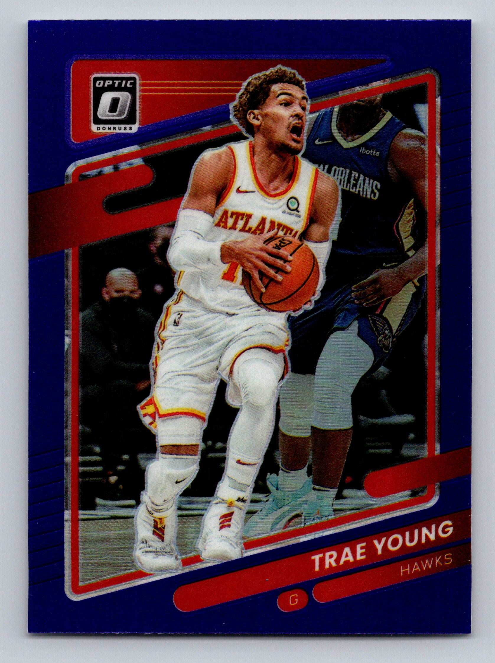 2021-22 Donruss Optic #51 Trae Young Purple