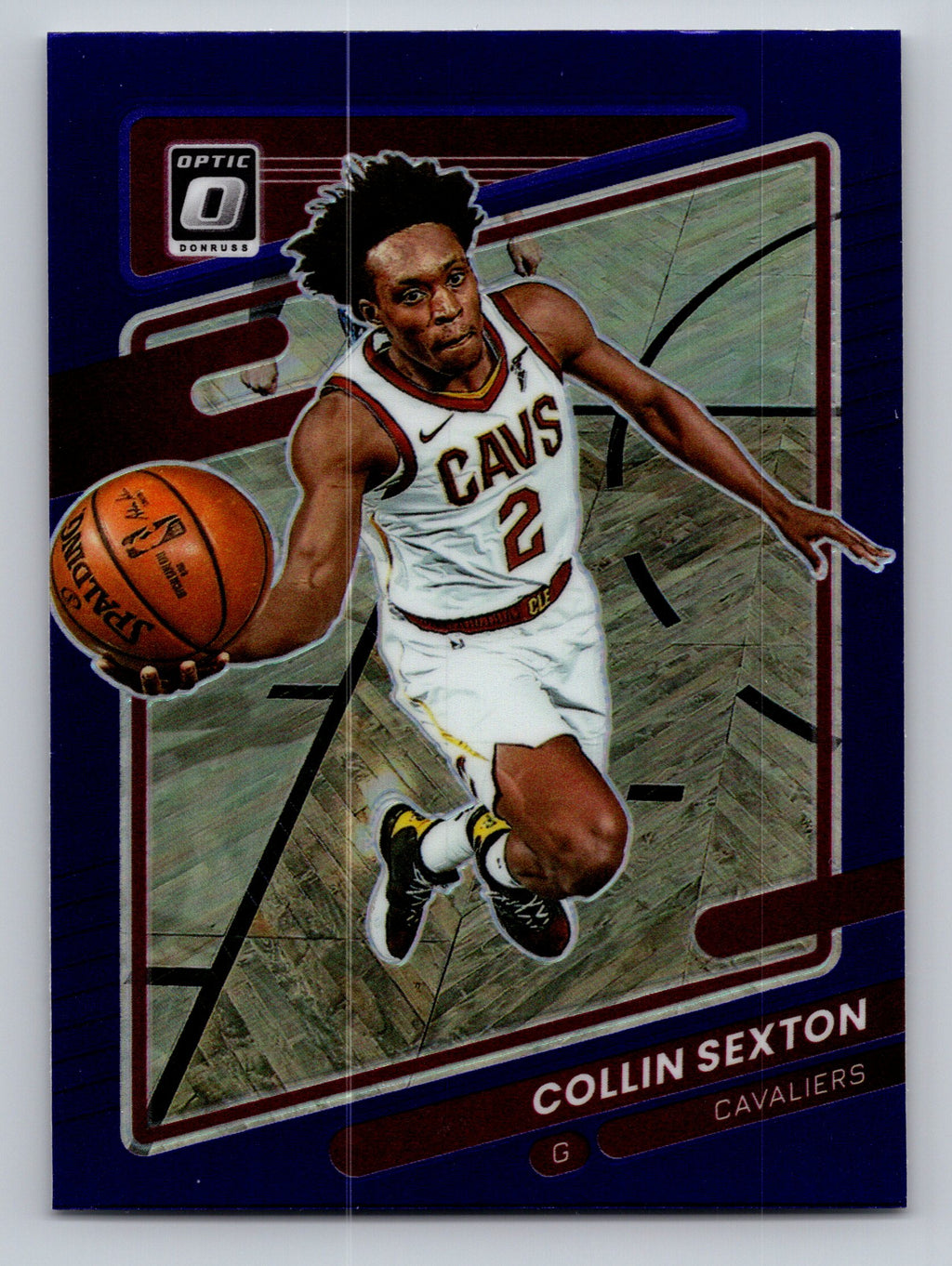 2021-22 Donruss Optic #57 Collin Sexton Purple