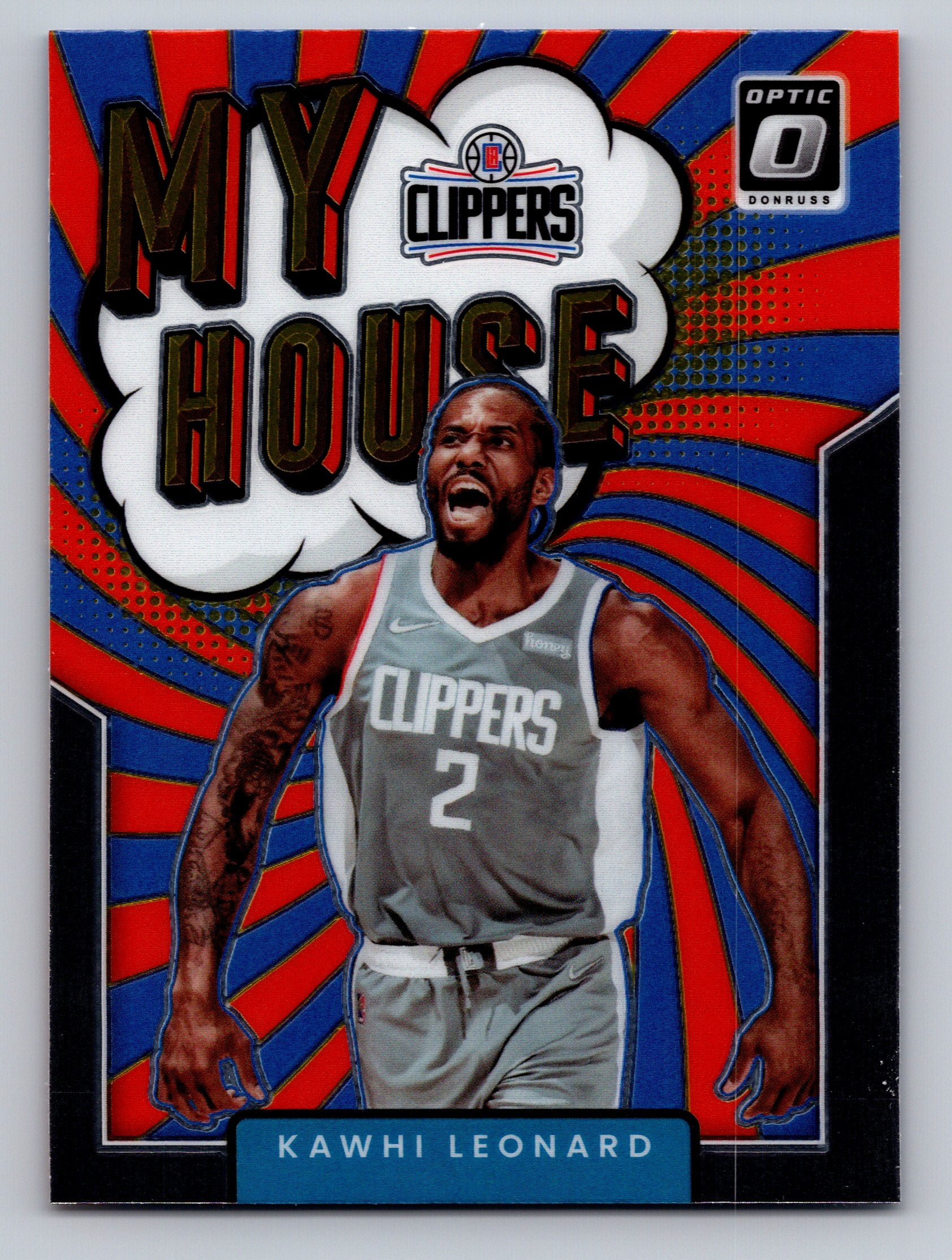 2021-22 Donruss Optic #7 Kawhi Leonard My House