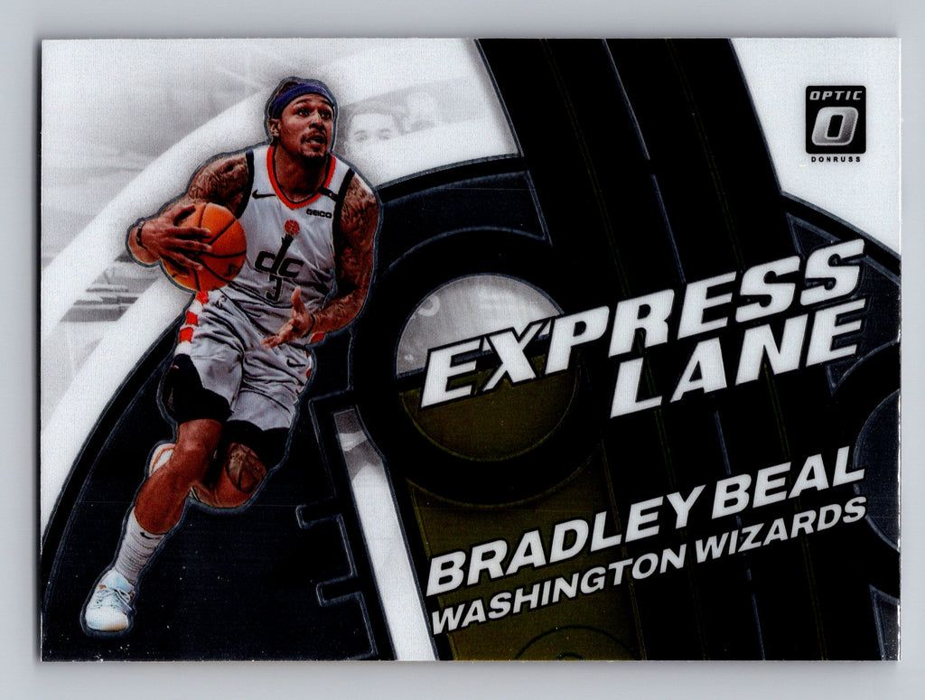 2021-22 Donruss Optic #20 Bradley Beal Express Lane