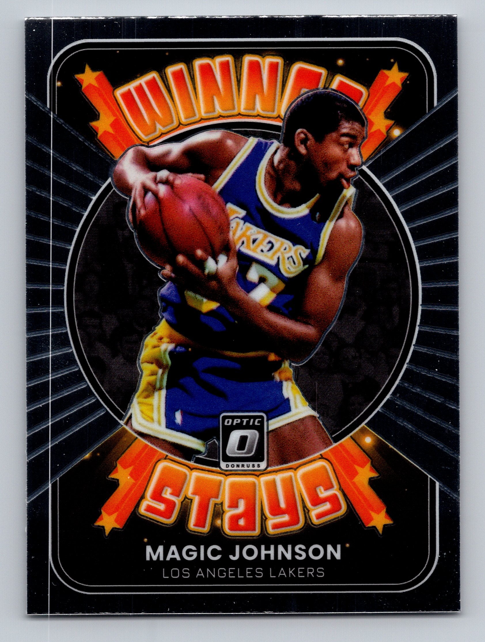 2021-22 Donruss Optic #16 Magic Johnson Winner Stays