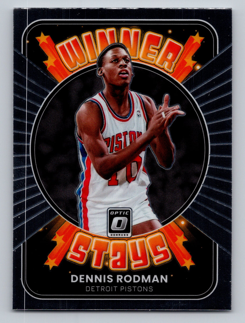 2021-22 Donruss Optic #6 Dennis Rodman Winner Stays