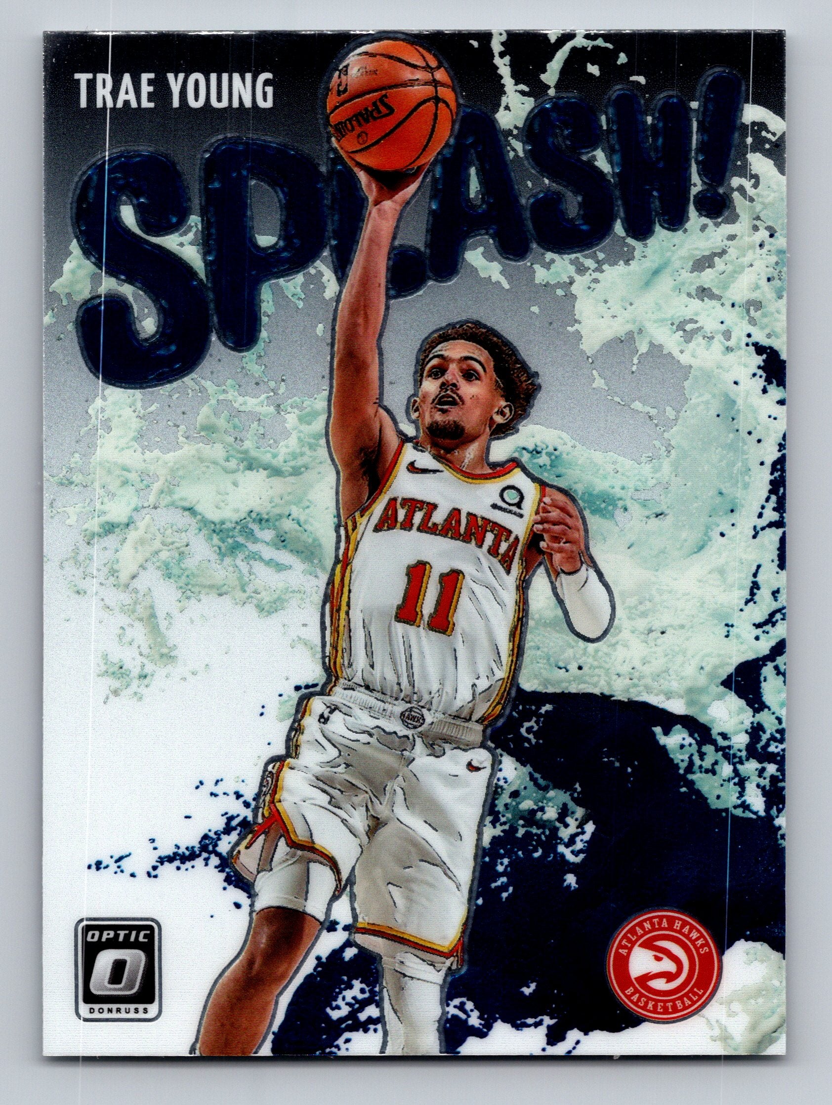 2021-22 Donruss Optic #5 Trae Young Splash!