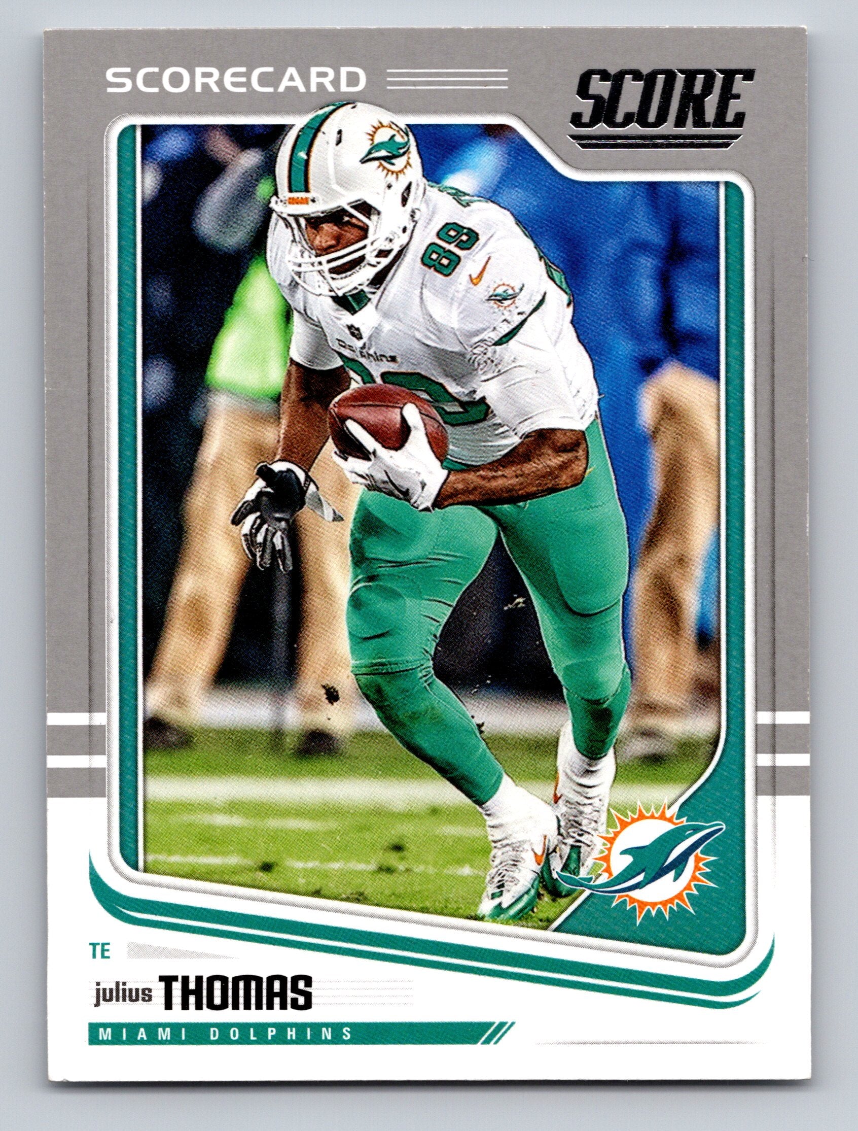 2018 Score #195 Julius Thomas Scorecard