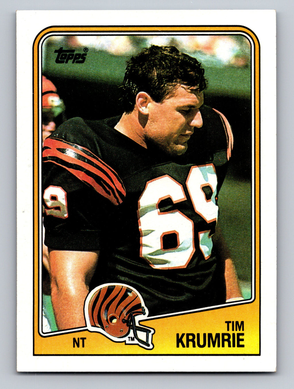 1988 Topps #347 Tim Krumrie