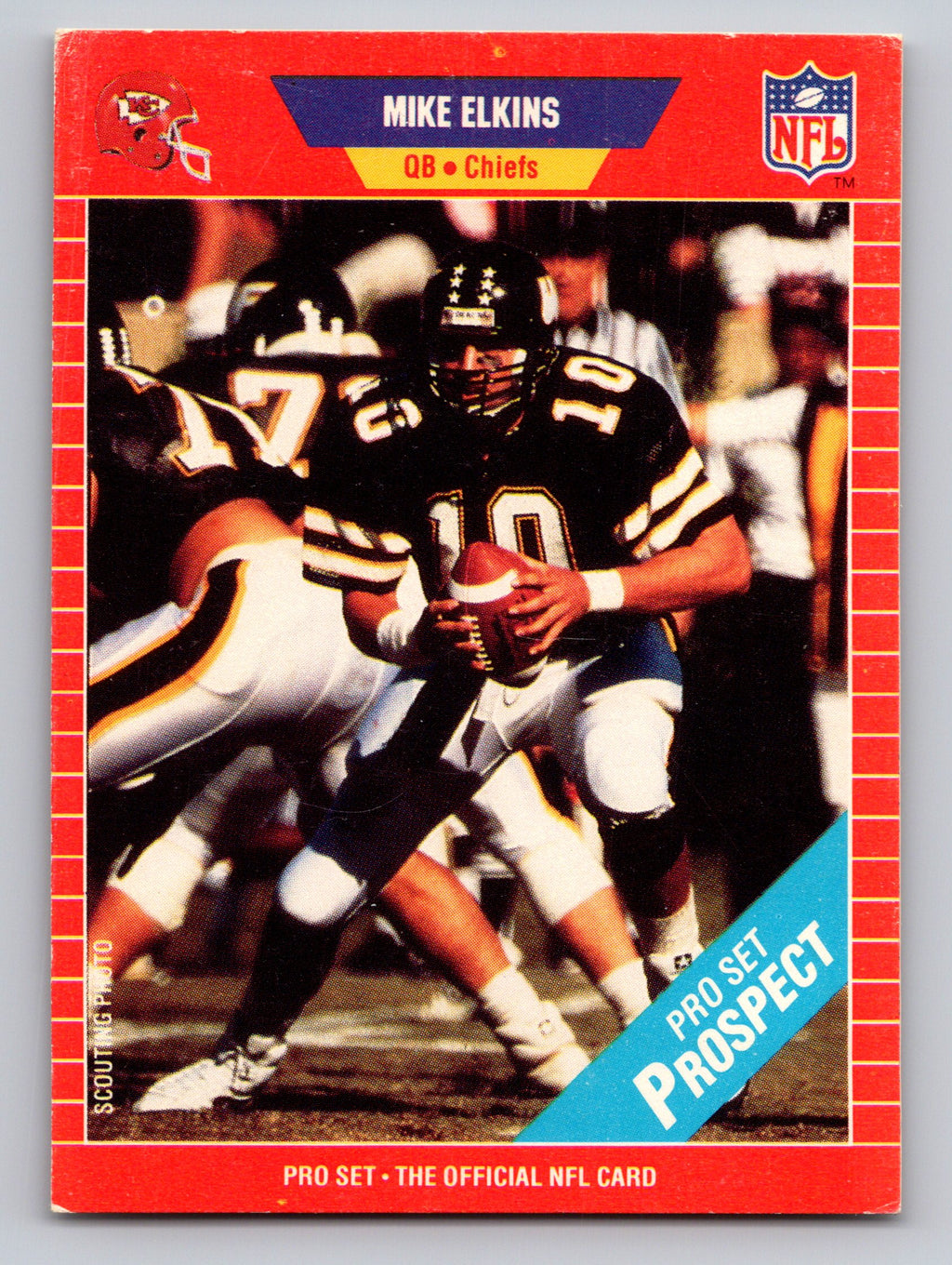 1989 Pro Set #525 Mike Elkins