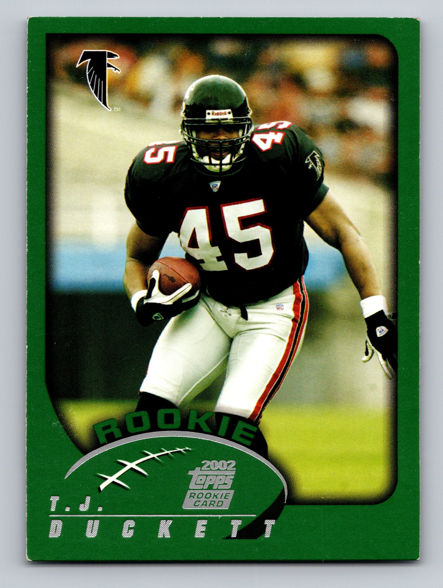 2002 Topps #373 T.J. Duckett