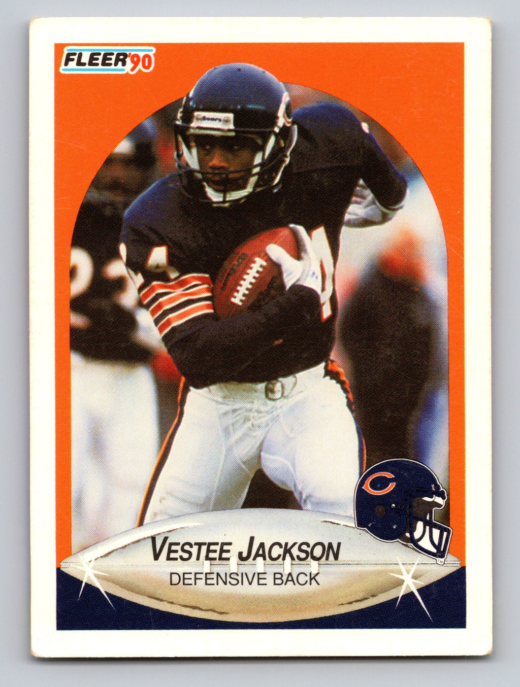 1990 Fleer #295 Vestee Jackson