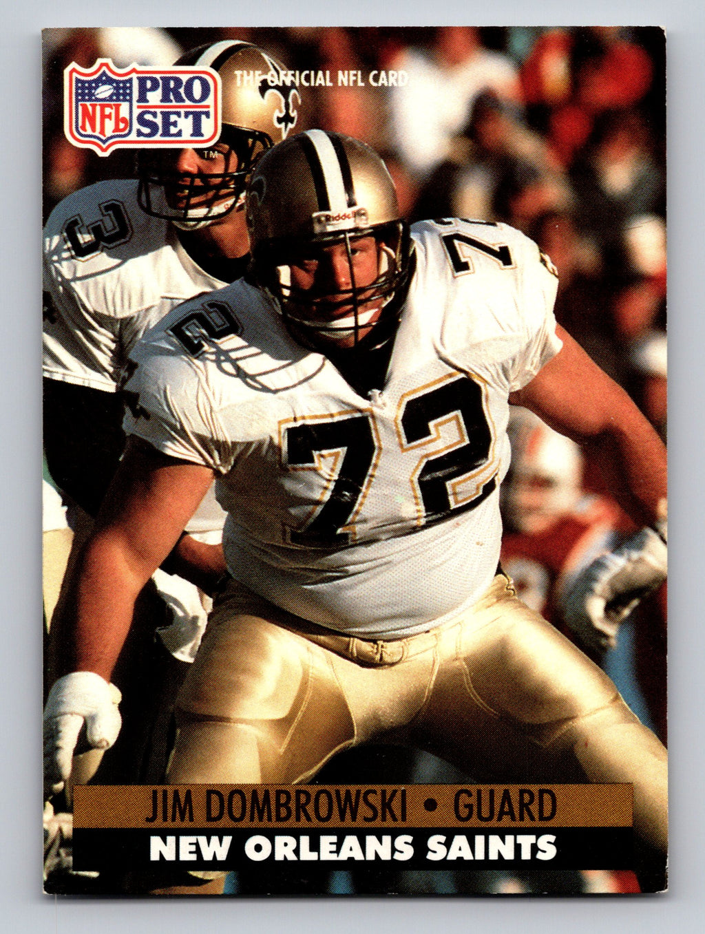 1991 Pro Set #588 Jim Dombrowski