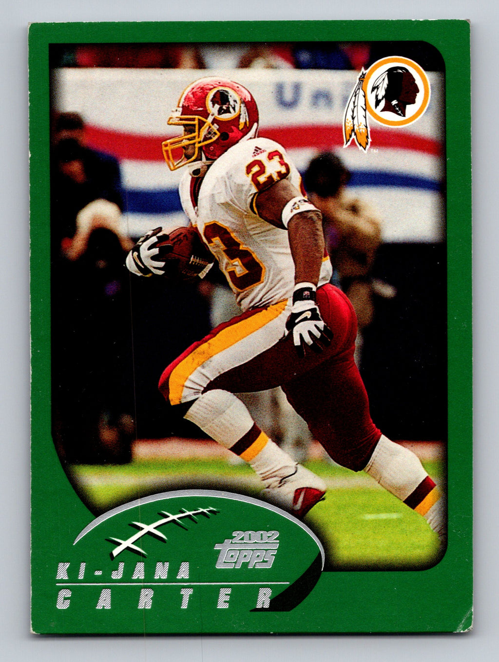 2002 Topps #222 Ki-Jana Carter