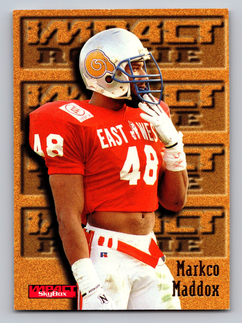1996 SkyBox Impact #176 Markco Maddox