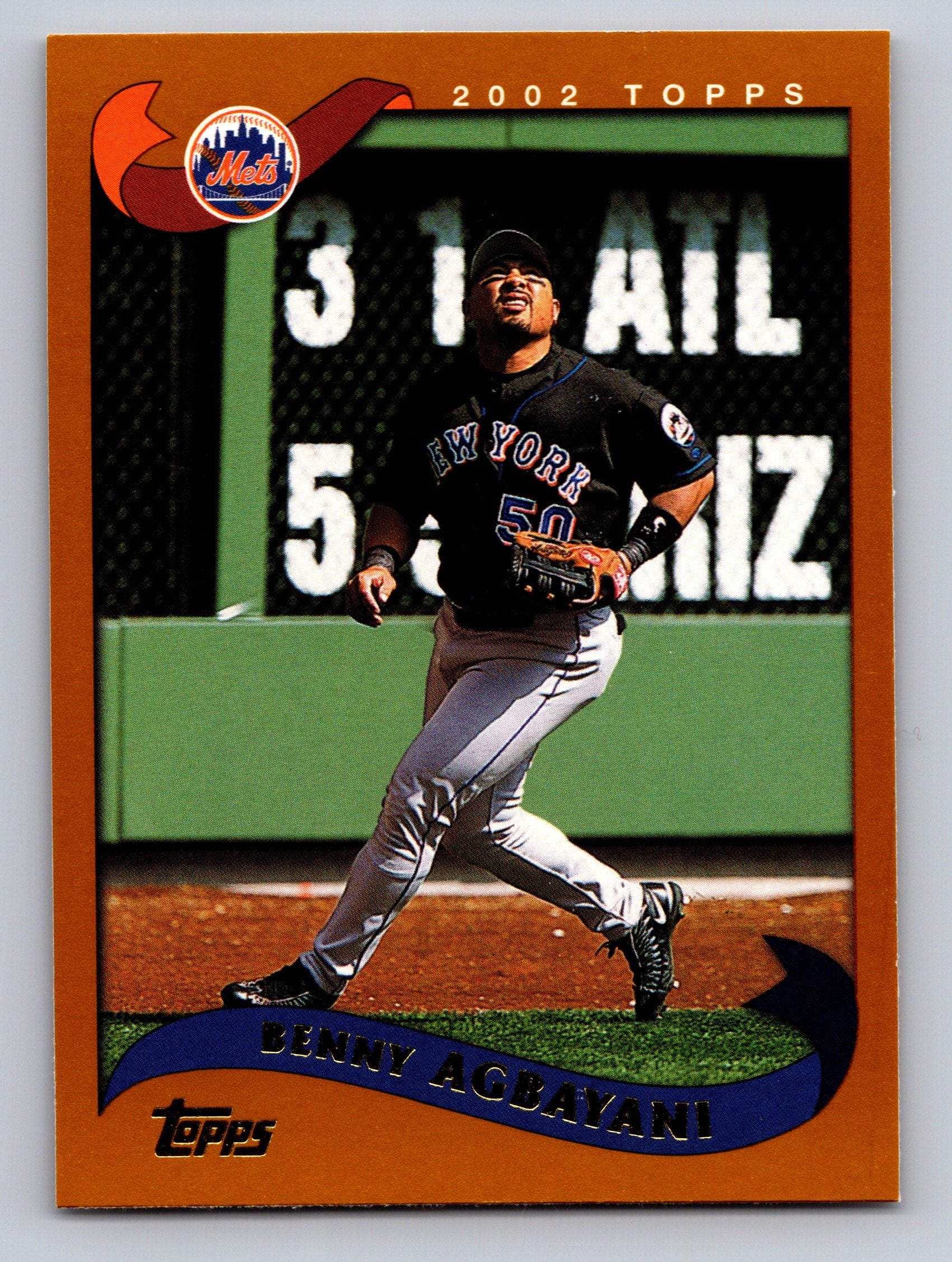 2002 Topps #219 Benny Agbayani Topps Limited