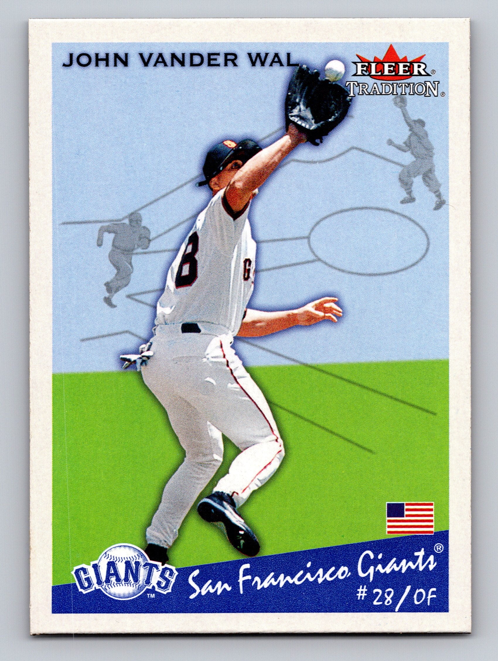 2002 Fleer Tradition #396 John Vander Wal