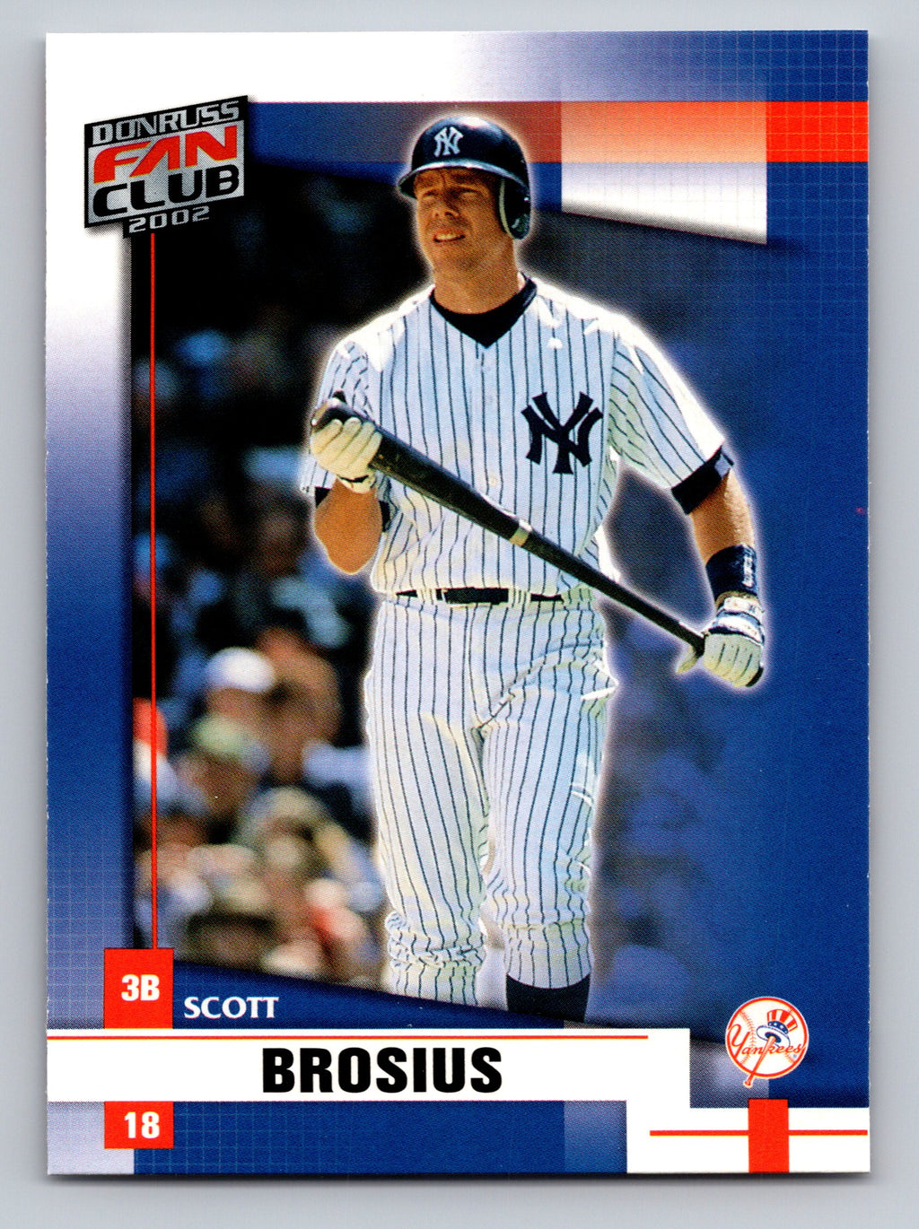 2002 Donruss Fan Club #129 Scott Brosius