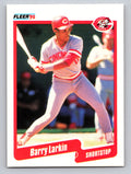 1990 Fleer #423 Barry Larkin