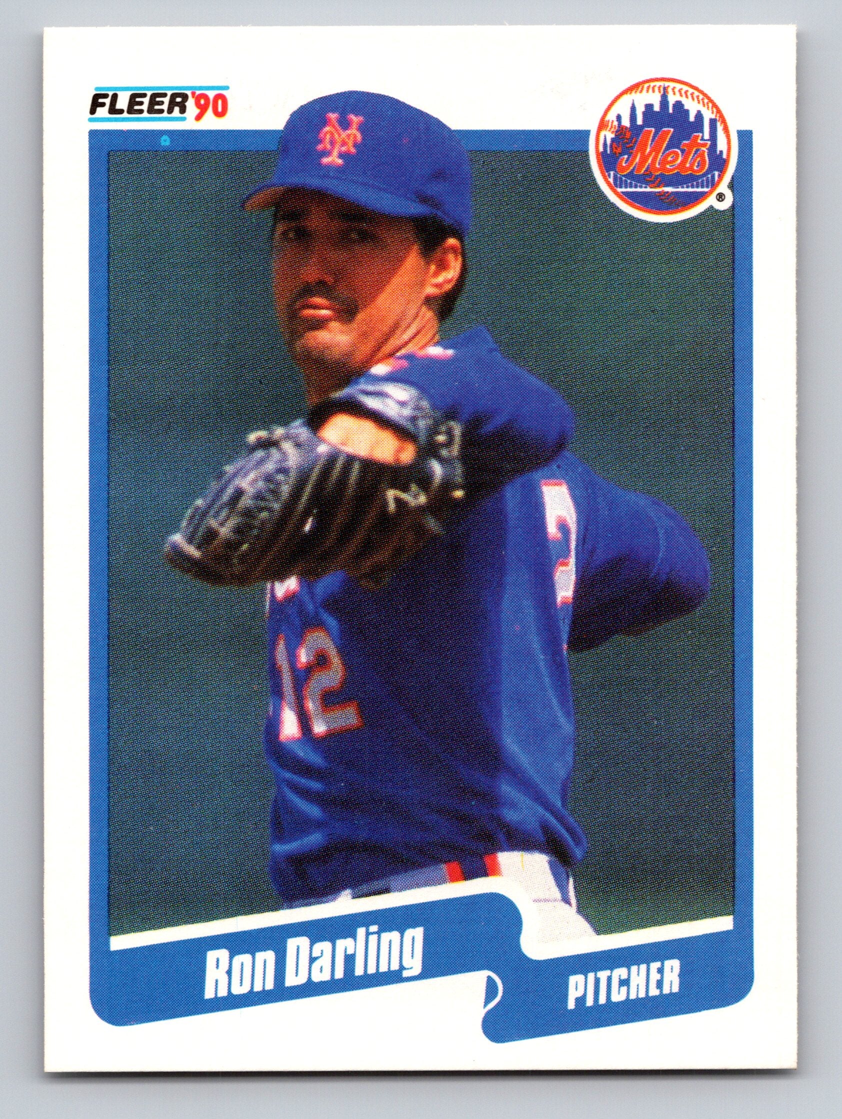 1990 Fleer #201 Ron Darling