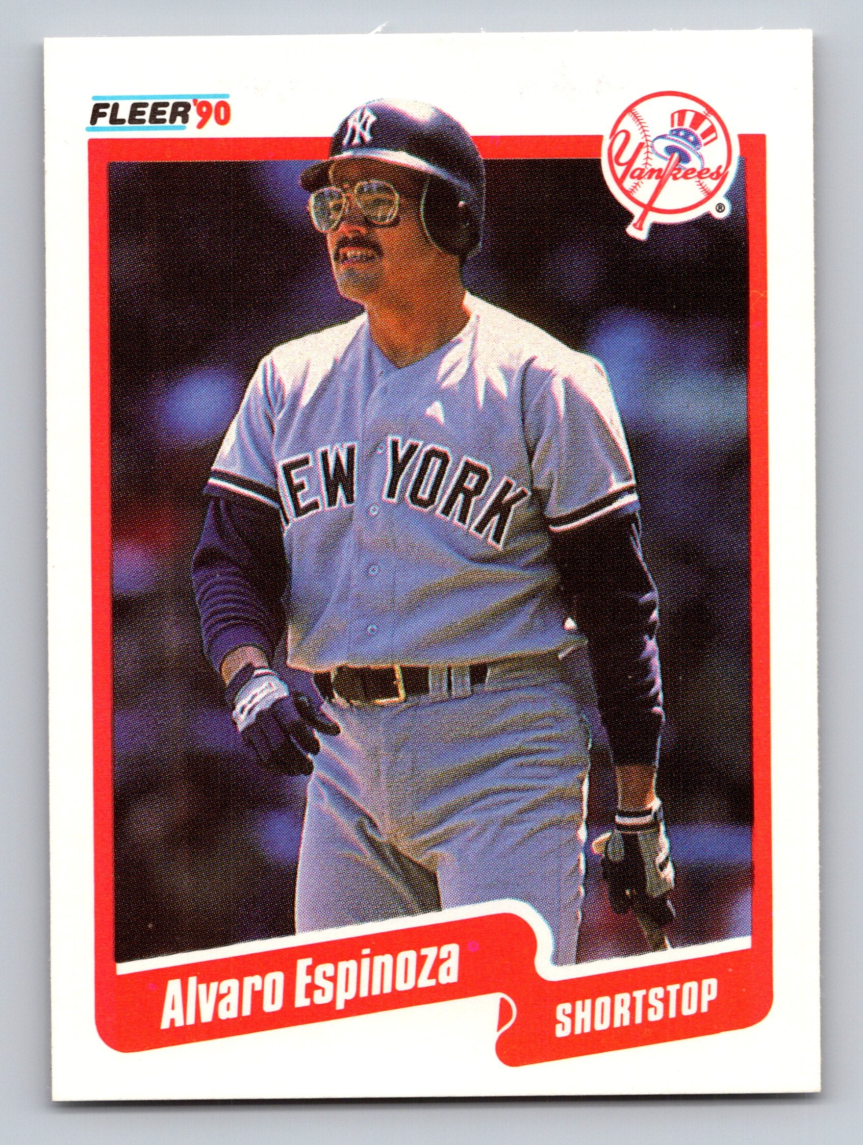 1990 Fleer #441 Alvaro Espinoza