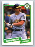 1990 Fleer #14 Carney Lansford