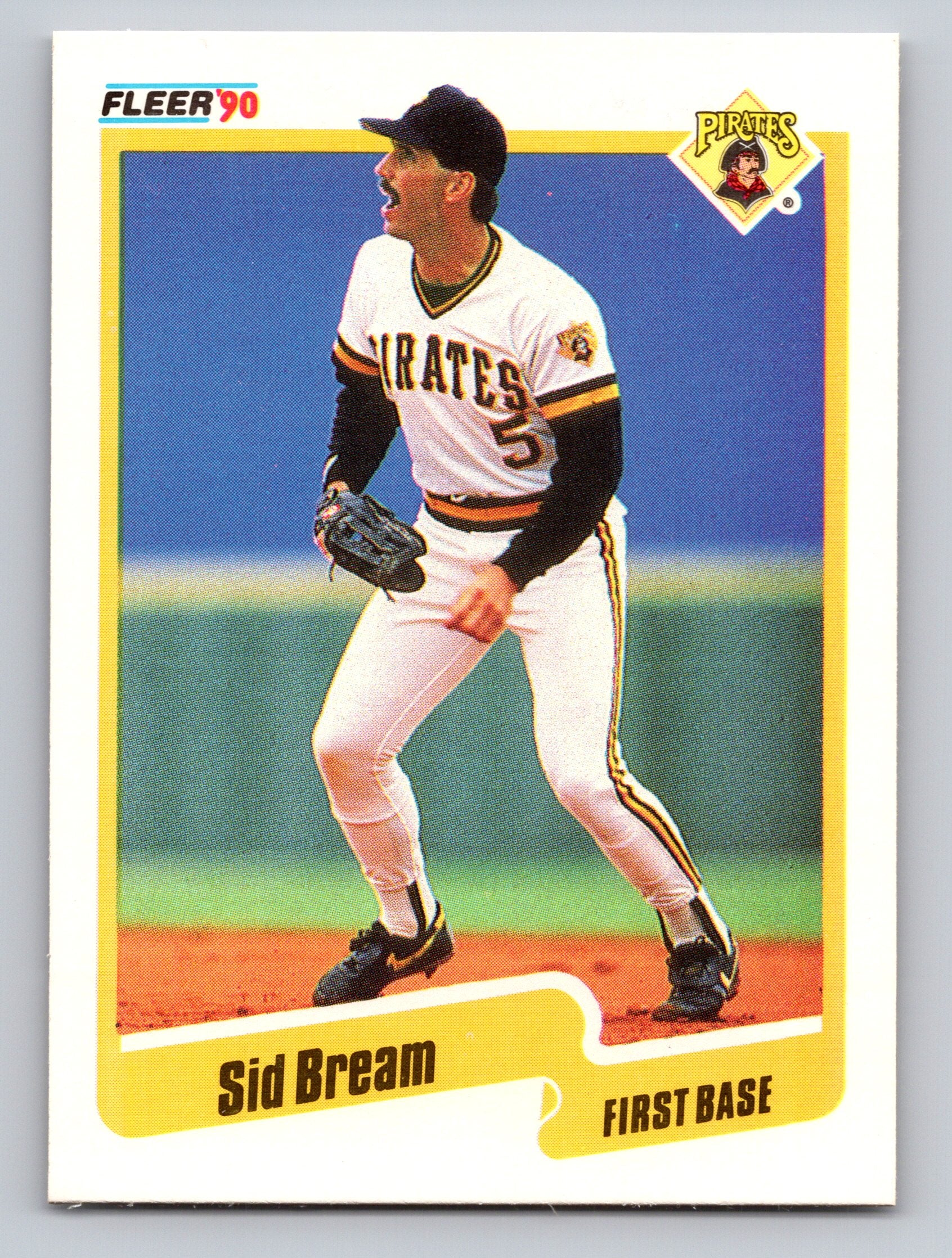 1990 Fleer #463 Sid Bream