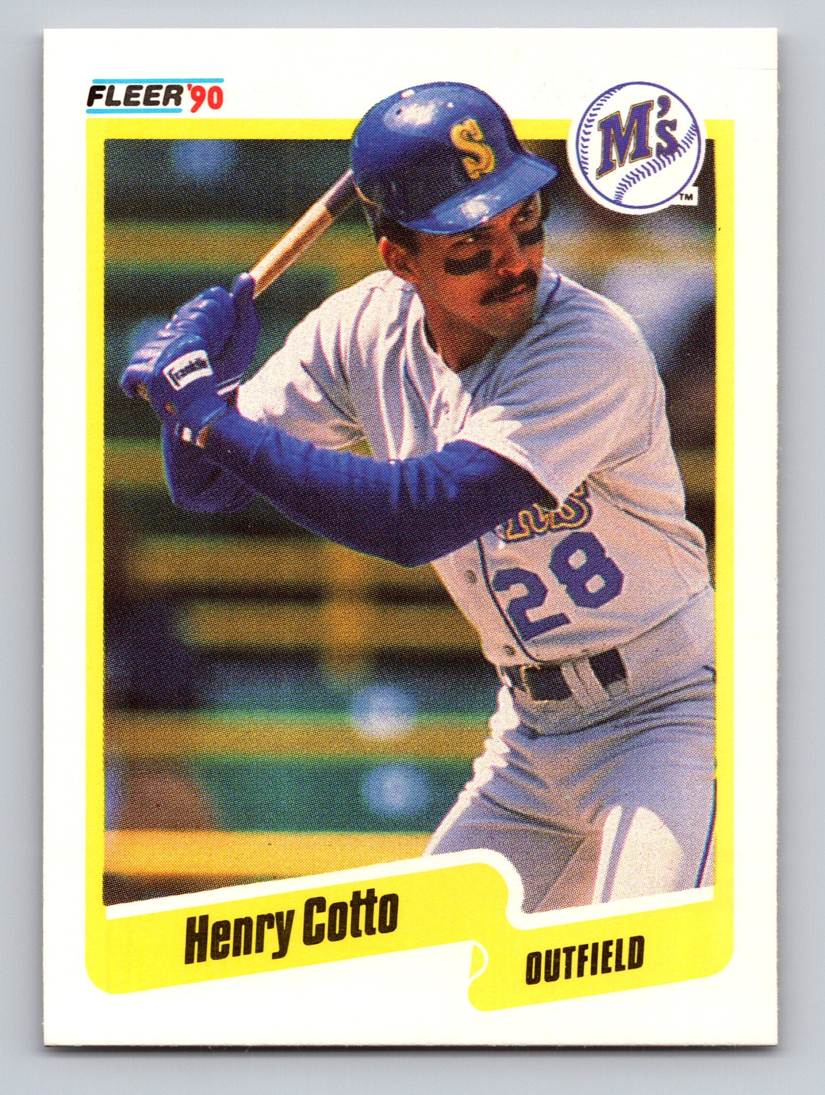 1990 Fleer #511 Henry Cotto