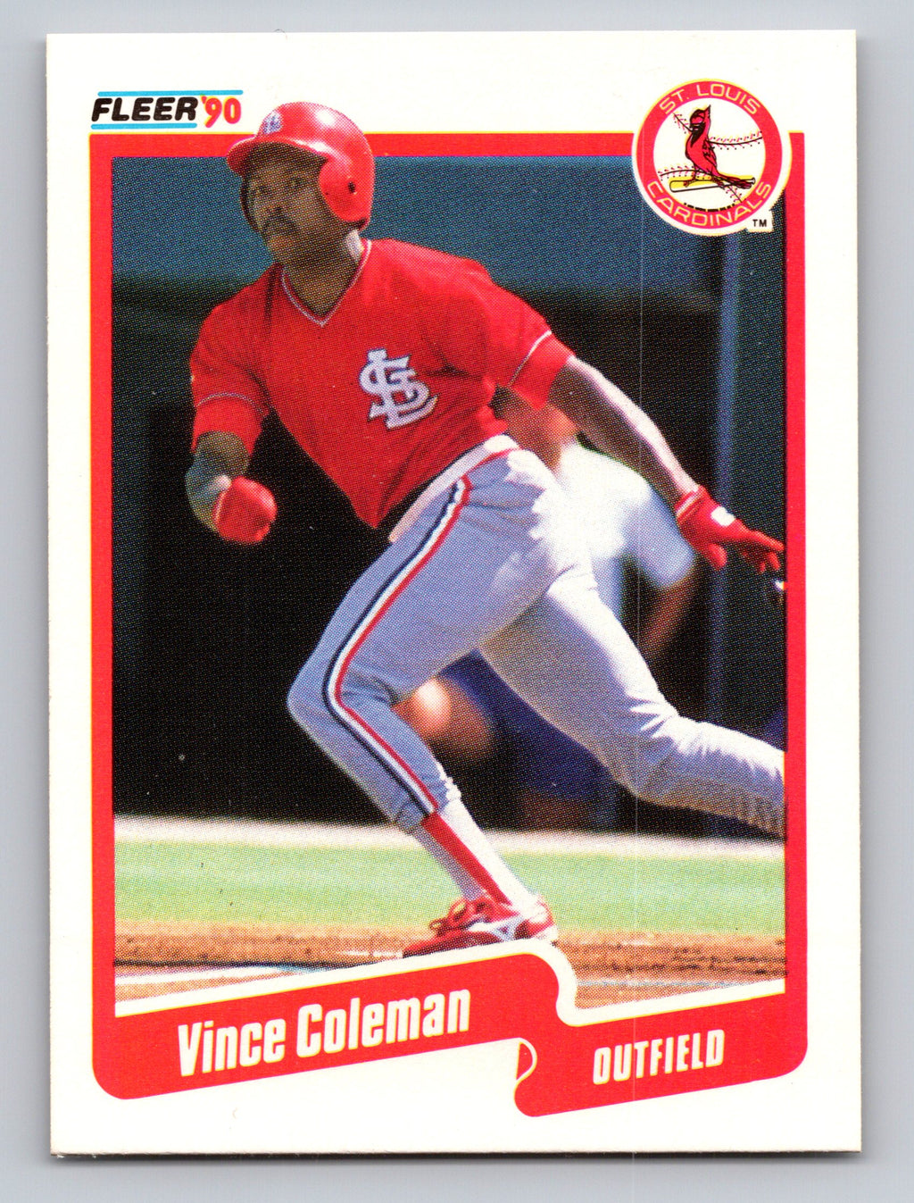 1990 Fleer #245 Vince Coleman