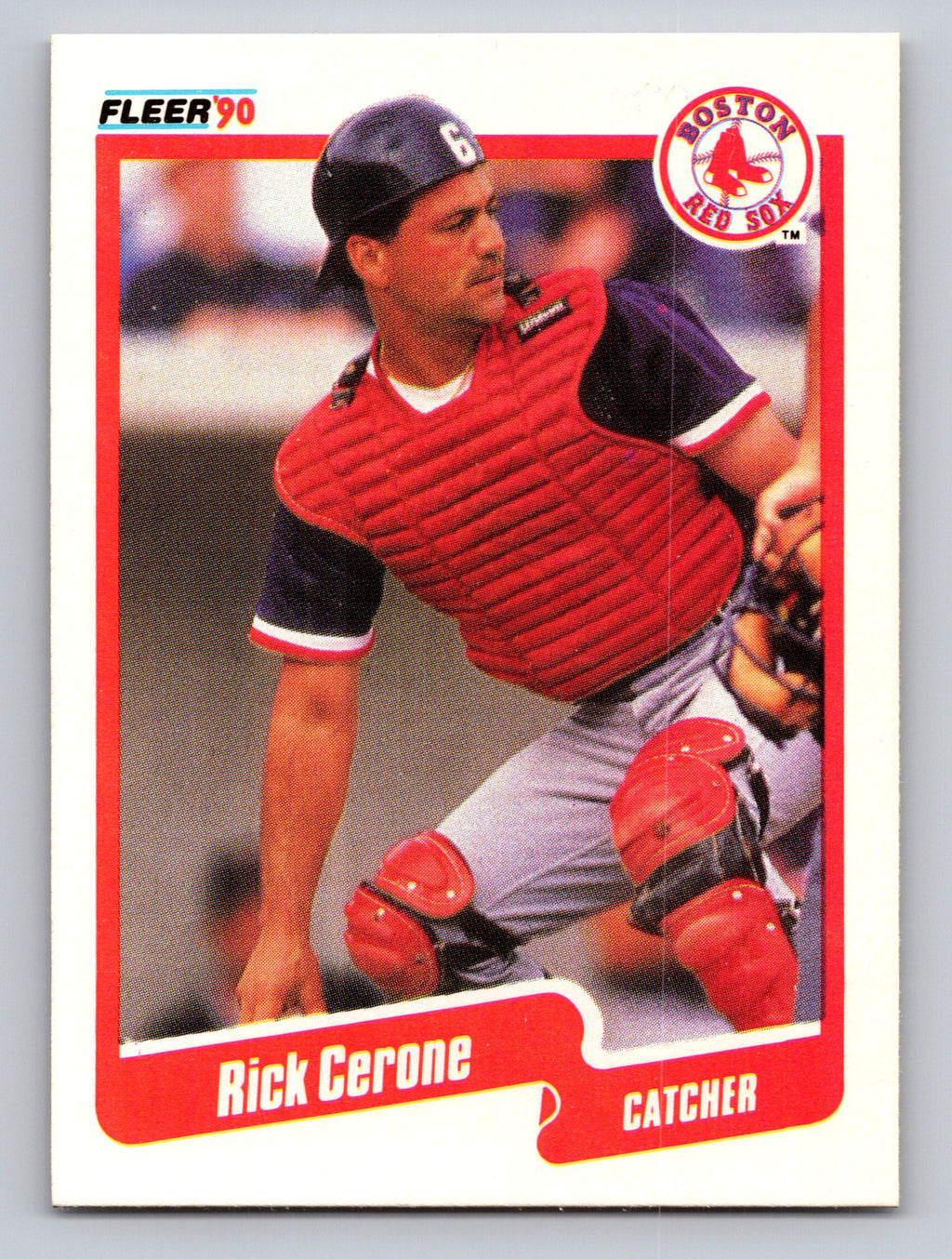 1990 Fleer #270 Rick Cerone