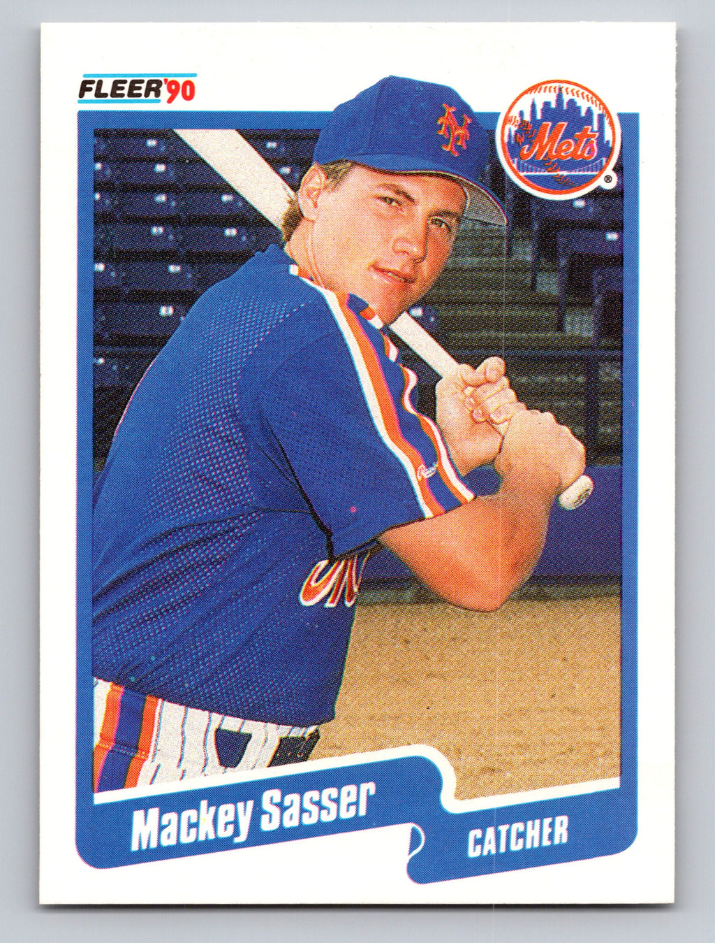 1990 Fleer #216 Mackey Sasser