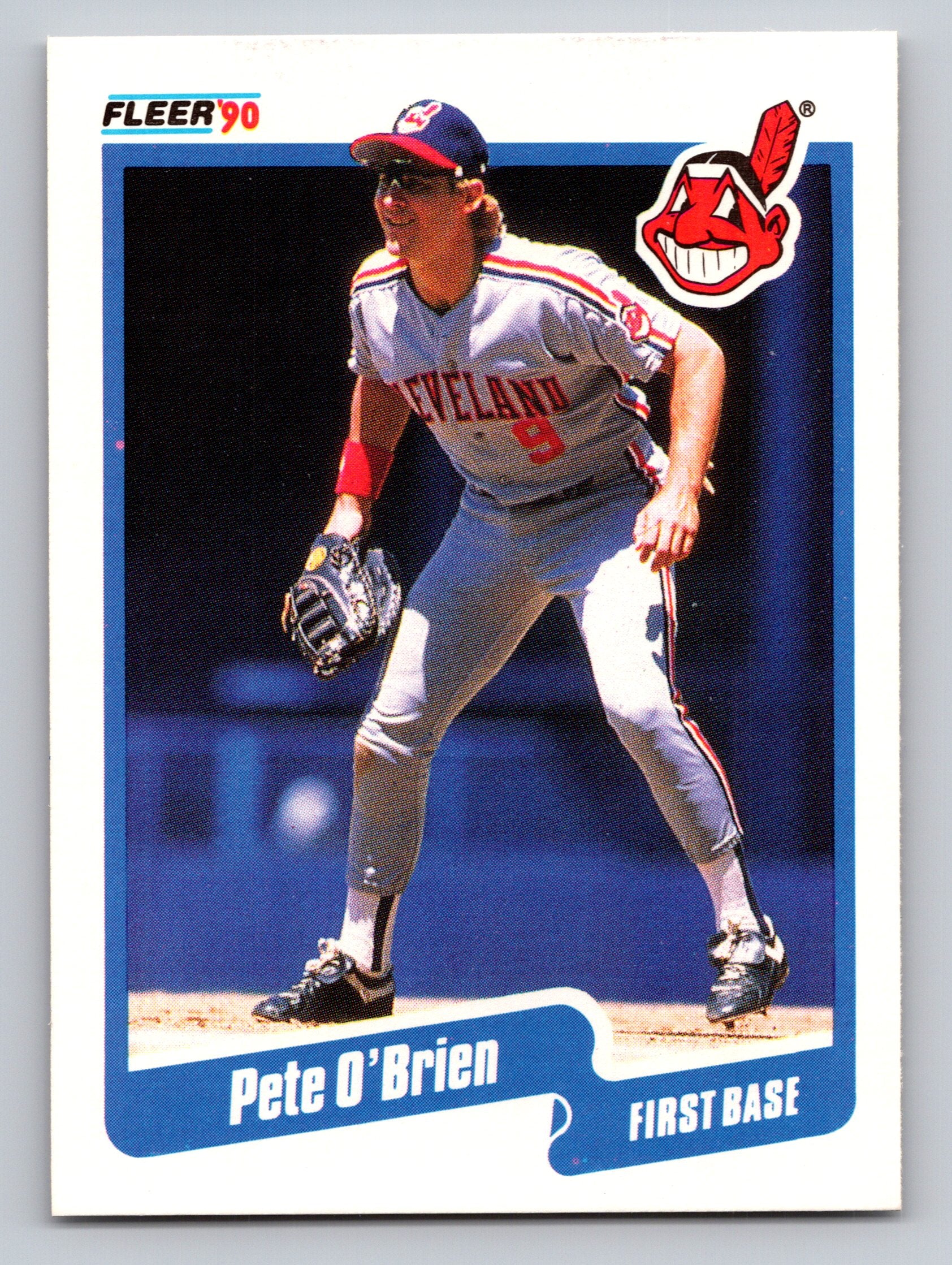 1990 Fleer #498 Pete O'Brien