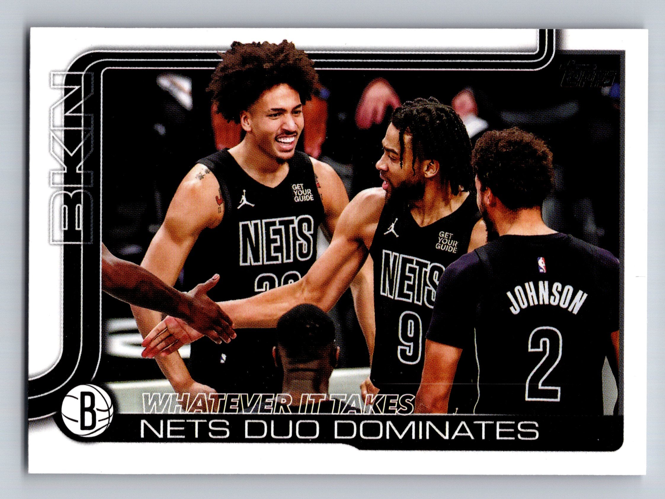 2025-26 Topps #273 Whatever It Takes: Nets Duo Dominates