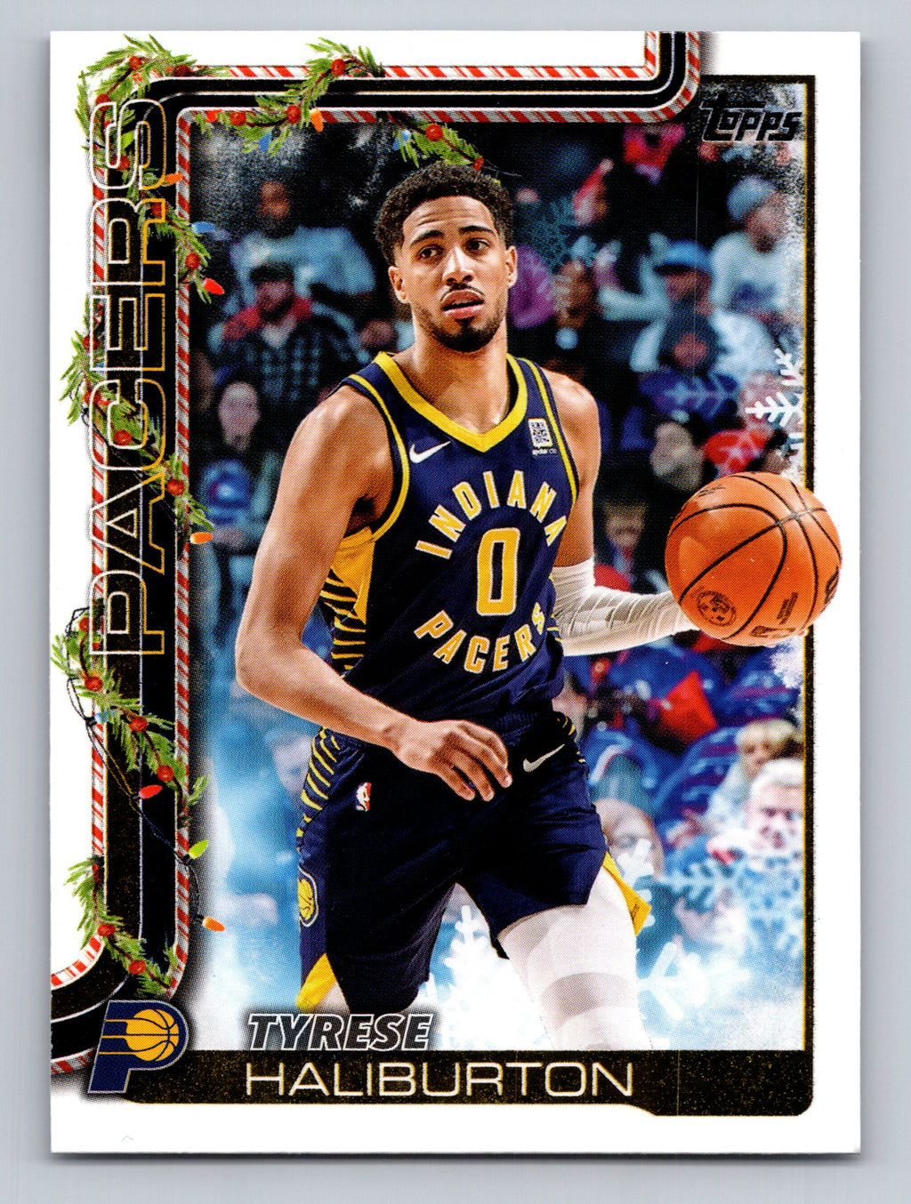2025-26 Topps Holiday #H38 Tyrese Haliburton
