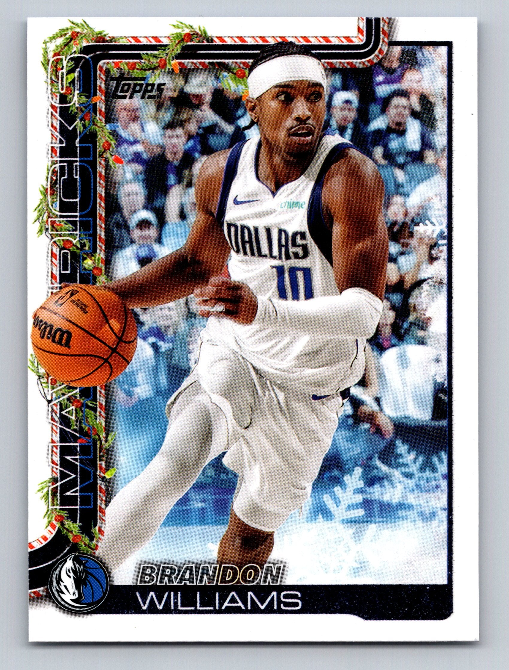 2025-26 Topps Holiday #H138 Brandon Williams