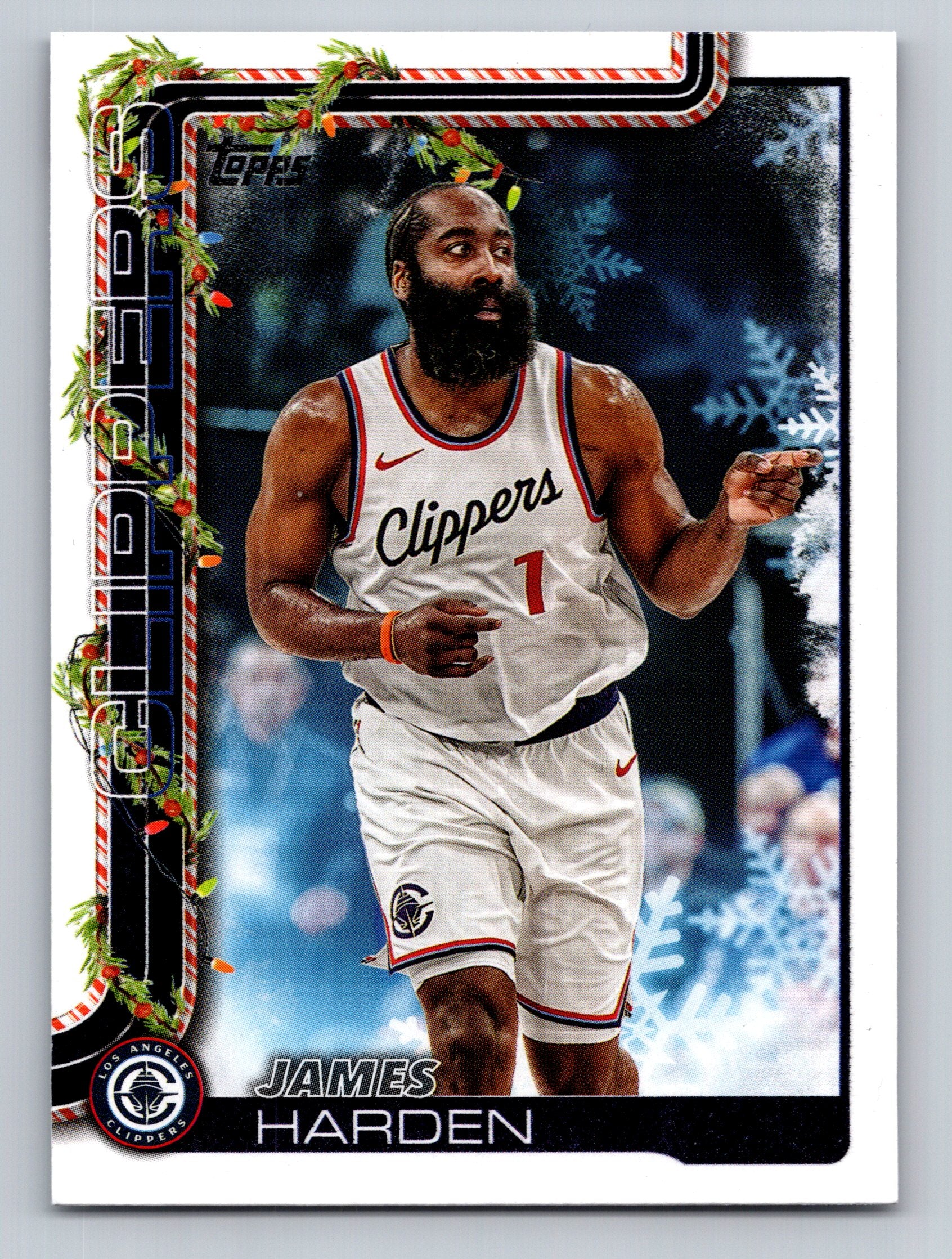 2025-26 Topps Holiday #H113 James Harden