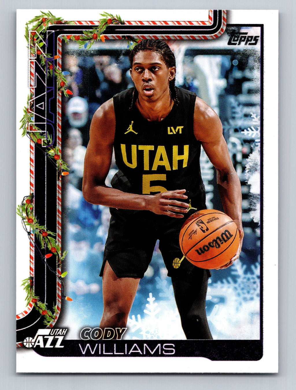 2025-26 Topps Holiday #H102 Cody Williams