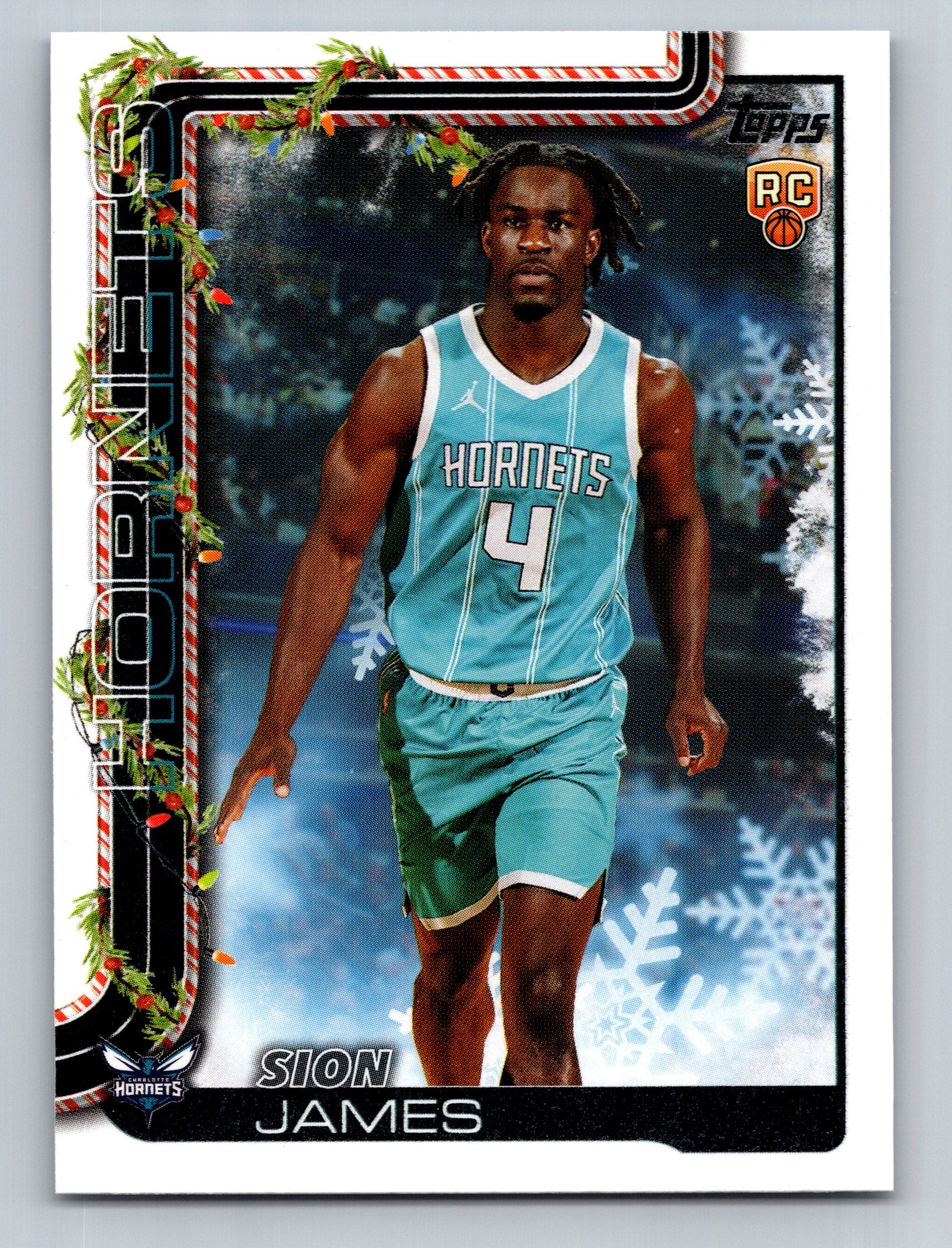 2025-26 Topps Holiday #H193 Sion James