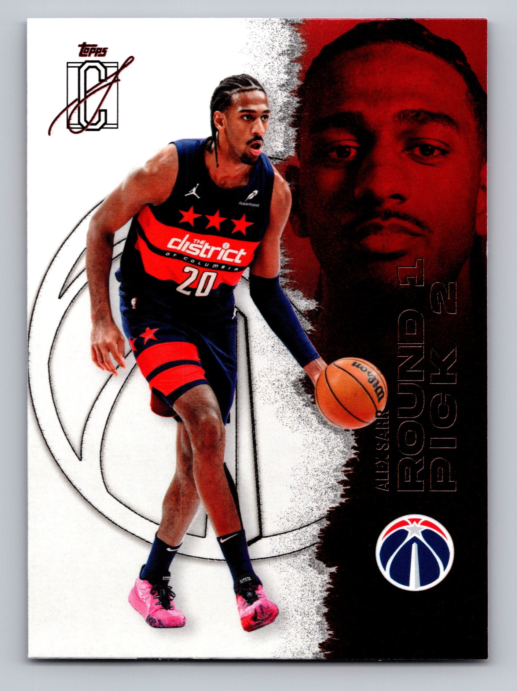 2025-26 Topps Signature Class #66 Alex Sarr