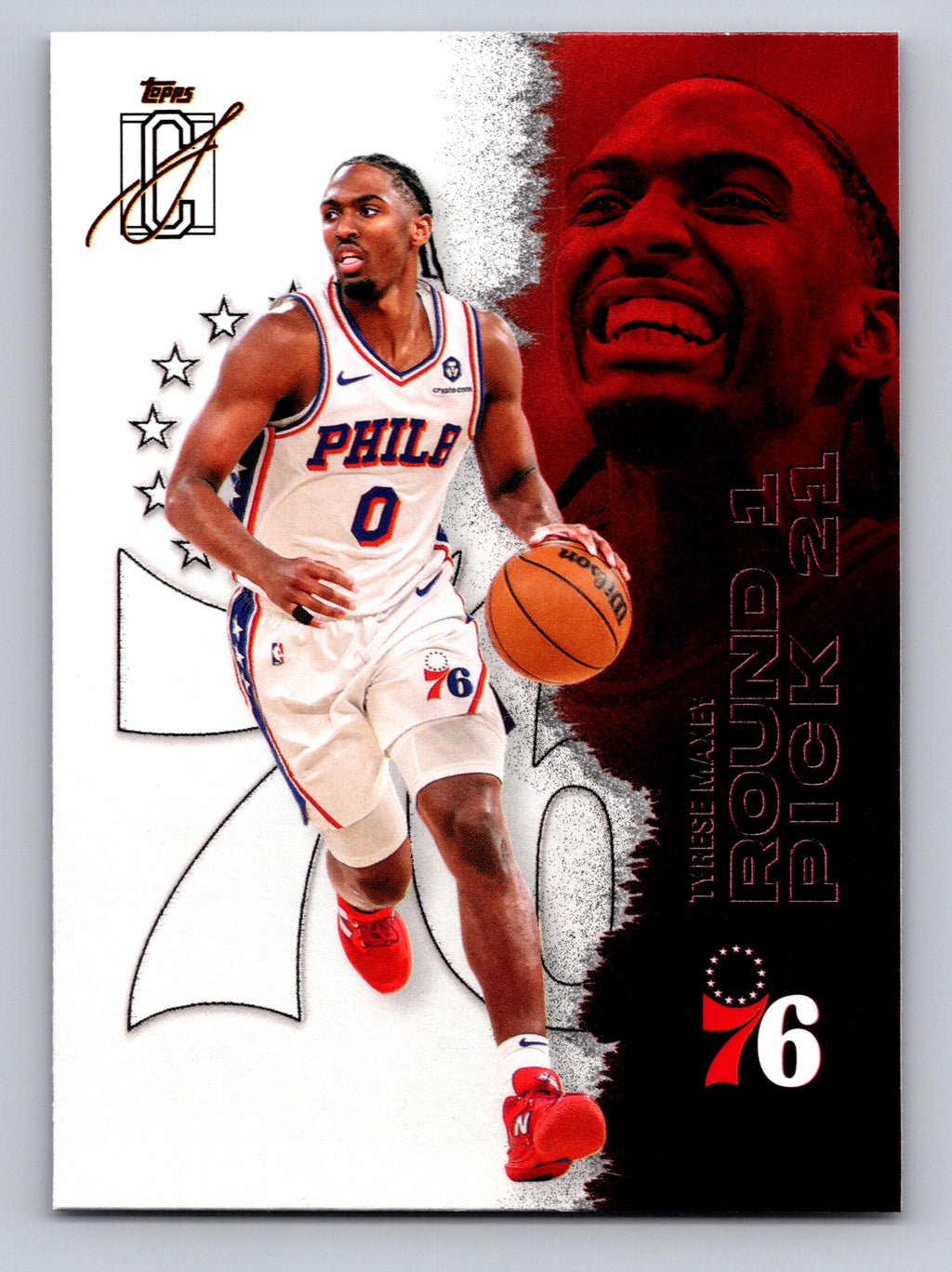 2025-26 Topps Signature Class #18 Tyrese Maxey